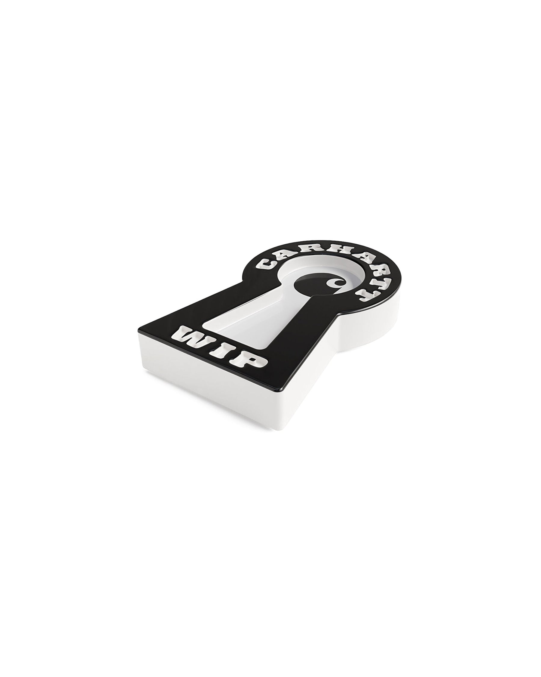 Locked Cone Brucia Incenso Ceramica Bianco Nero
