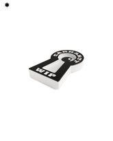 Locked Cone Brucia Incenso Ceramica Bianco Nero