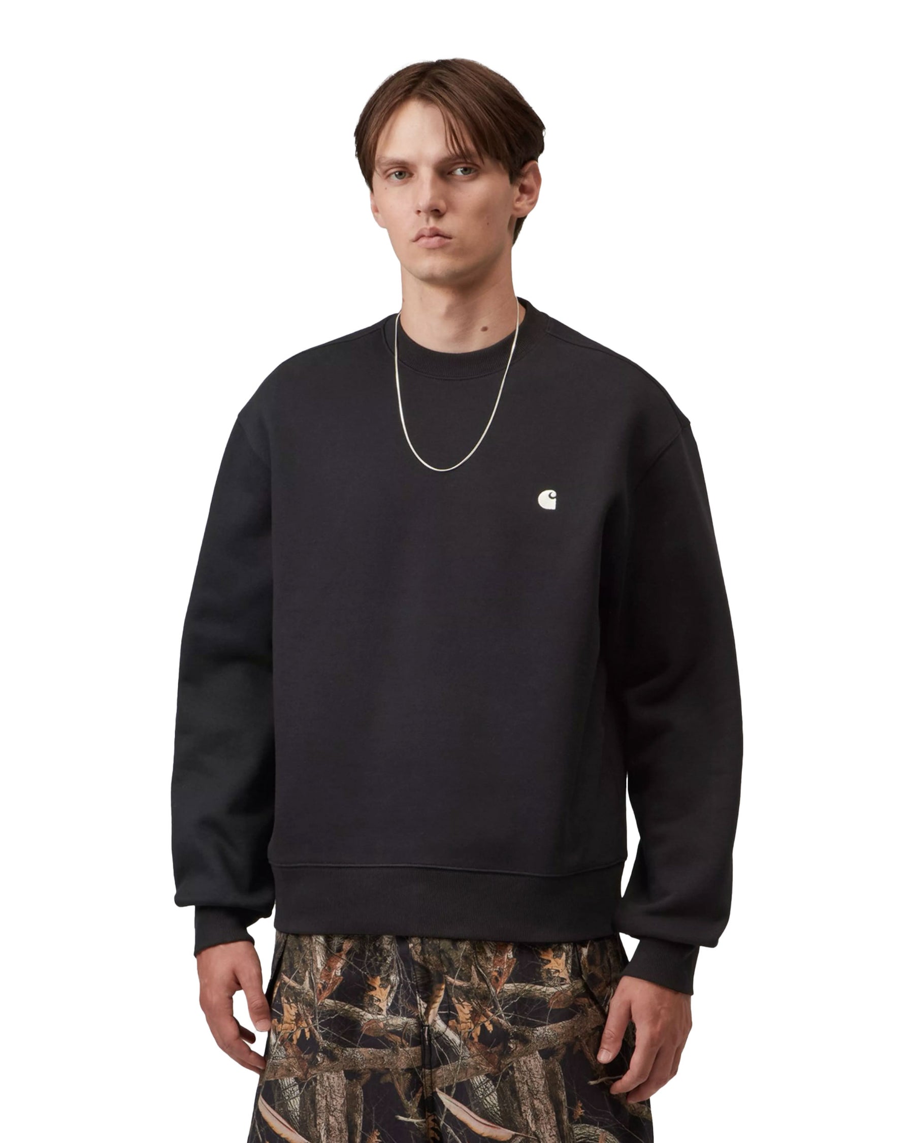 Carhartt Wip Mack Sweat Black-Wax