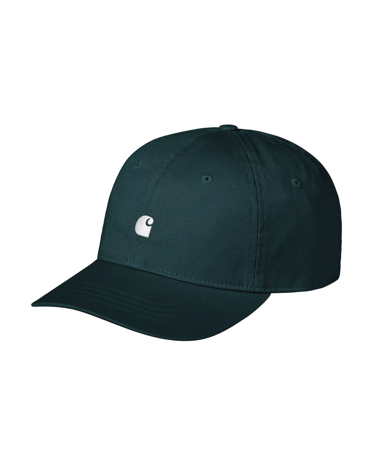Carhartt Wip Madison Logo Cap Deep Lagoon-White