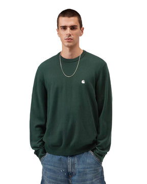 Carhartt Wip Madison Sweater Dark Scarab-Wax