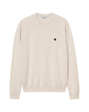 Carhartt Wip Madison Sweater Fleur De Sel-Black