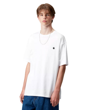 T-Shirt Uomo Madison bianco Nero