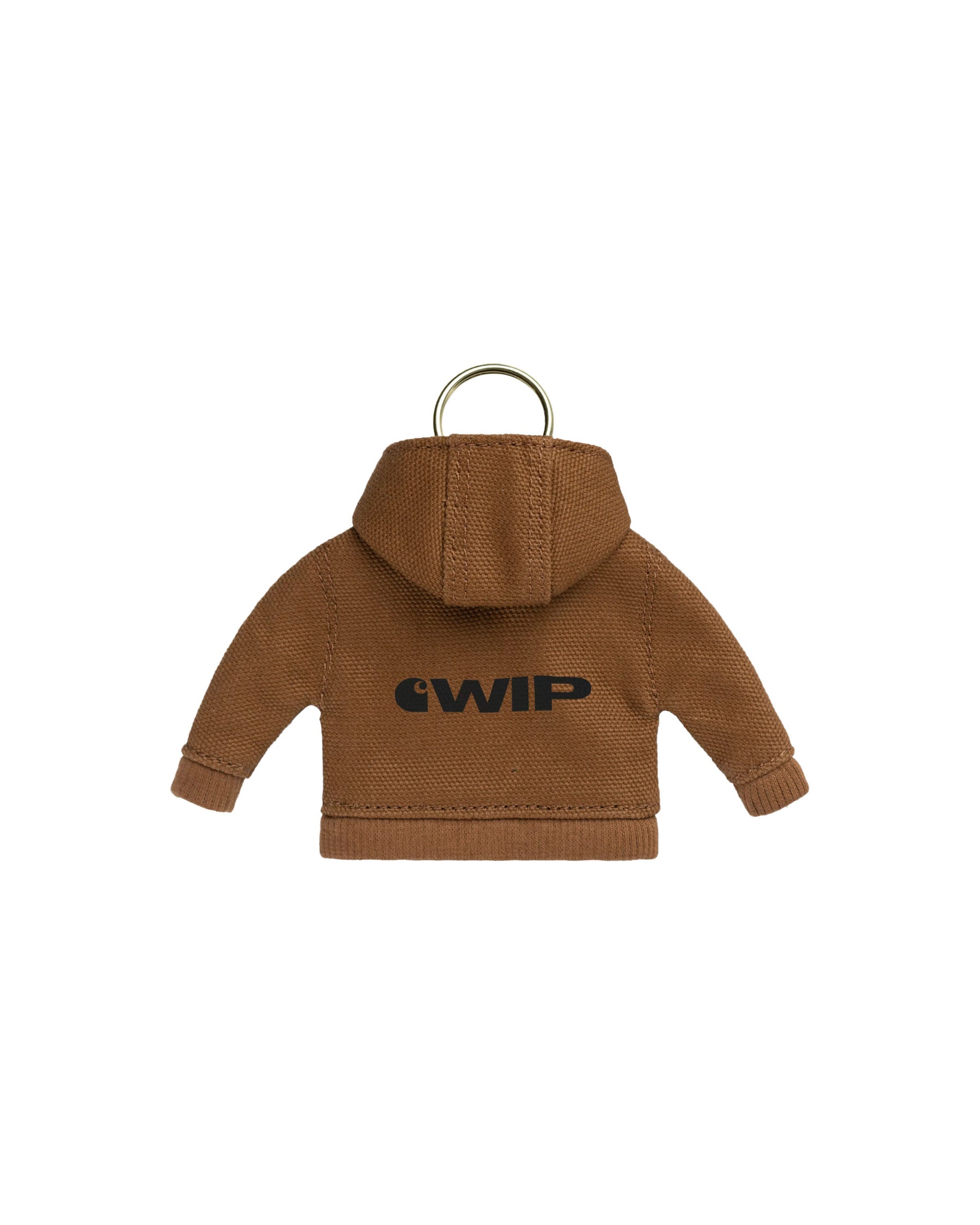 Carhartt Wip Mini Active Jacket Keychain Hamilton Brown