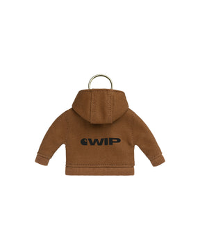 Carhartt Wip Mini Active Jacket Keychain Hamilton Brown