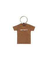Carhartt Wip Mini Script T-Shirt Keychain Hamilton Brown