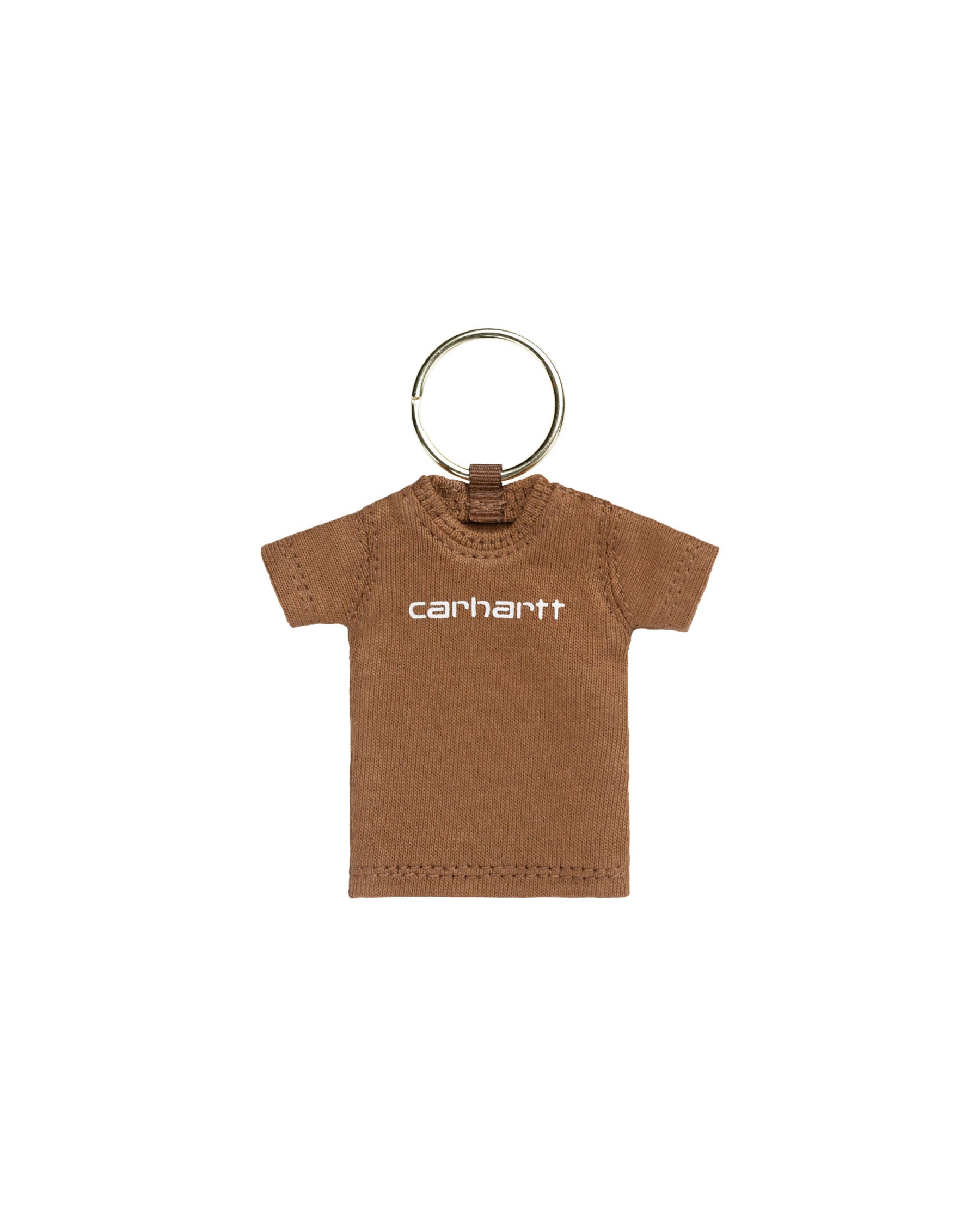 Carhartt Wip Mini Script T-Shirt Keychain Hamilton Brown