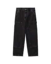 Carhartt Wip Nash Double Knee Pant Black stone washed