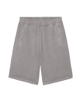 Bermuda Uomo Nelson Sweat Grigio garment dyed