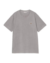 T-Shirt Uomo Nelson Grigio Scuro garment dyed