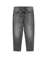 Carhartt Wip Newel Pant Black Marble Used Wash
