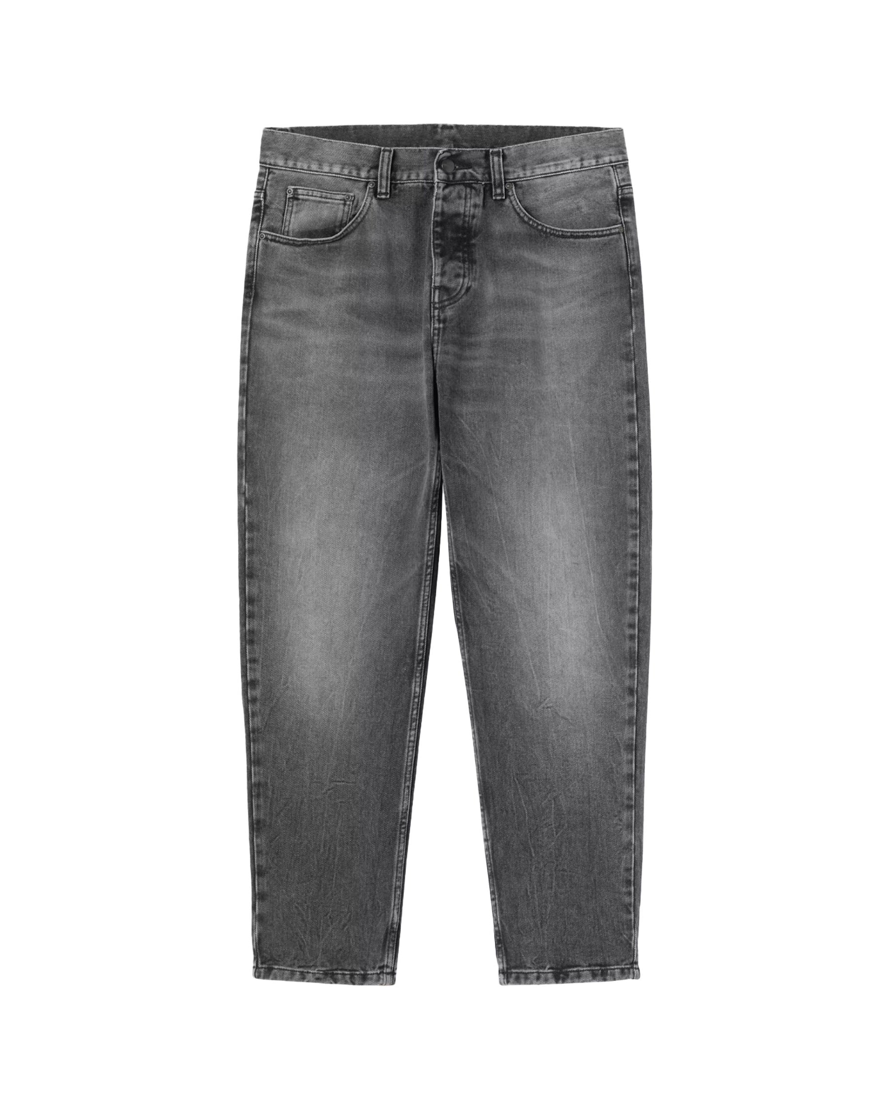 Carhartt Wip Newel Pant Black Marble Used Wash