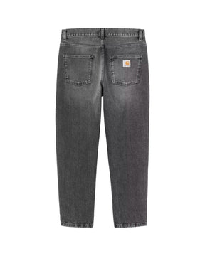 Carhartt Wip Newel Pant Black Marble Used Wash