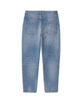 Carhartt Wip Newel Pant Blue Light Used Wash