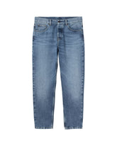 Carhartt Wip Newel Pant Blue Marble Used Wash