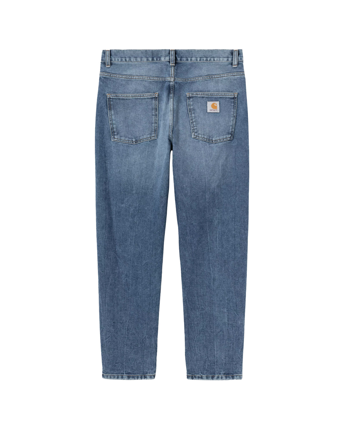 Carhartt Wip Newel Pant Blue Marble Used Wash