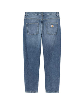 Carhartt Wip Newel Pant Blue Marble Used Wash