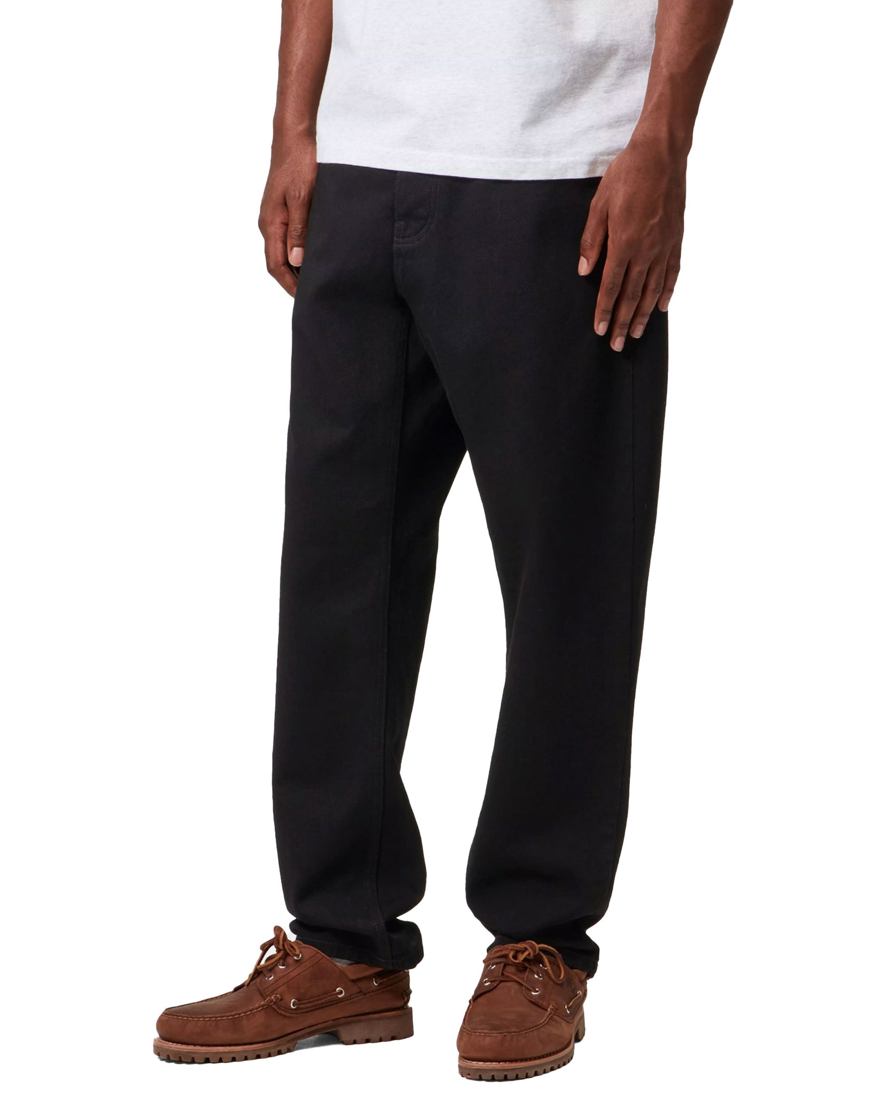 Carhartt Wip Newel Pant Maitland Denim Black One Wash