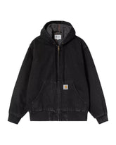 Carhartt Wip OG Active Jacket Black stone washed