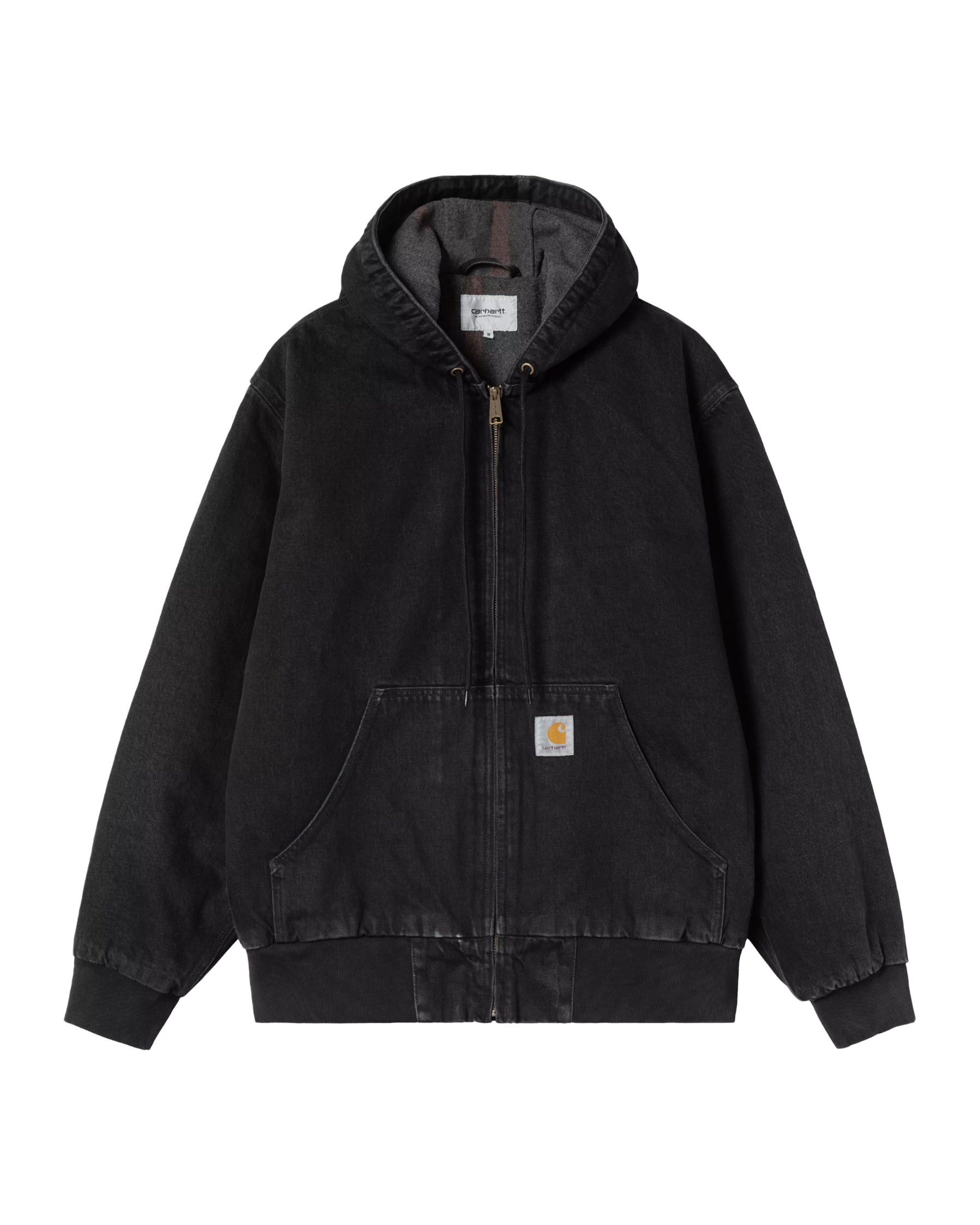 Carhartt Wip OG Active Jacket Black stone washed