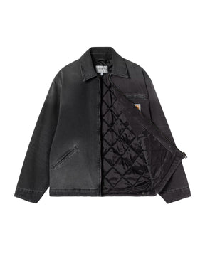 Carhartt Wip OG Detroit Jacket Black grind wash