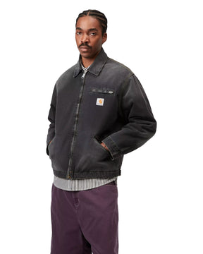 Carhartt Wip OG Detroit Jacket Black grind wash