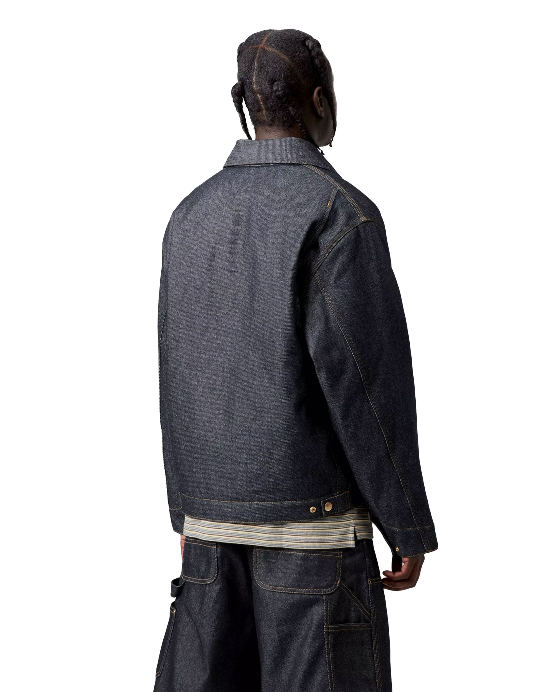 Carhartt Wip OG Detroit Jacket Blue Rigid