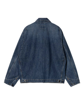 Carhartt Wip OG Detroit Jacket Blue dark used wash