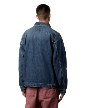 Carhartt Wip OG Detroit Jacket Blue dark used wash