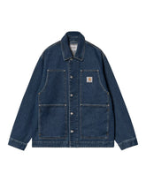 Carhartt Wip Og Double Front Jacket Blue Stone Washed