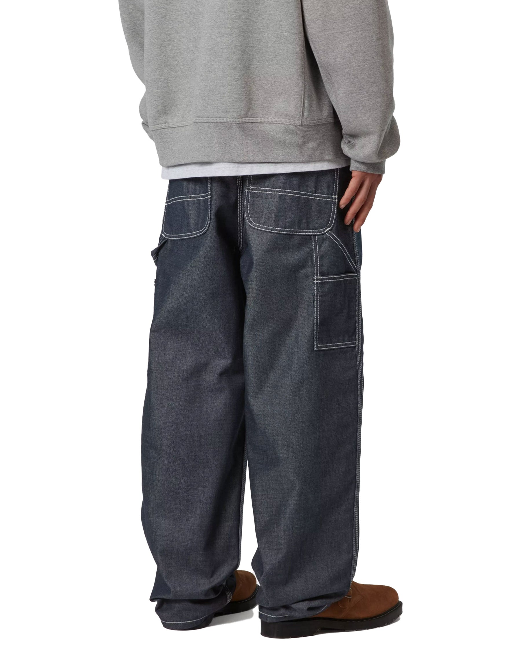 Carhartt Wip Pantalone OG Single Knee 'Melbourne' Denim Blue Rigid