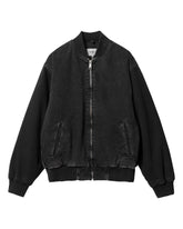 Carhartt Wip Paxon Bomber Black Stone Washed
