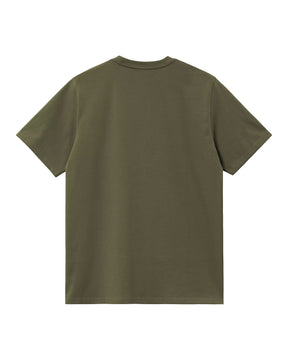 Carhartt Wip Pocket T-Shirt Dollar Green