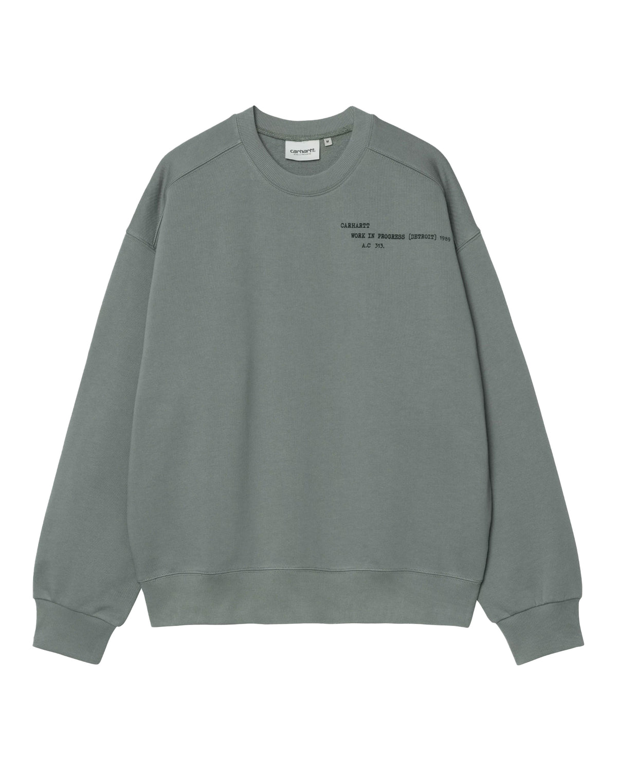Carhartt Wip Punched Sweat Velvet Green