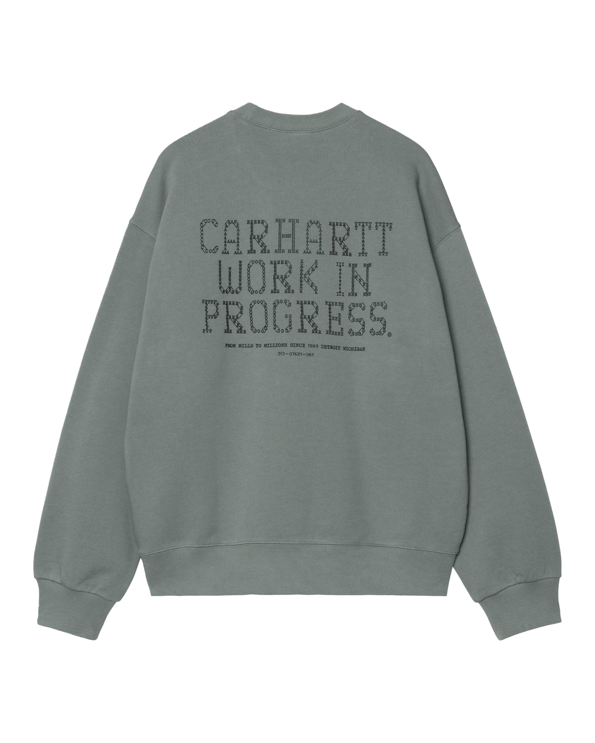 Carhartt Wip Punched Sweat Velvet Green