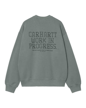 Carhartt Wip Punched Sweat Velvet Green