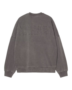 Carhartt Wip RGGD Sweat Black Garment Dyed
