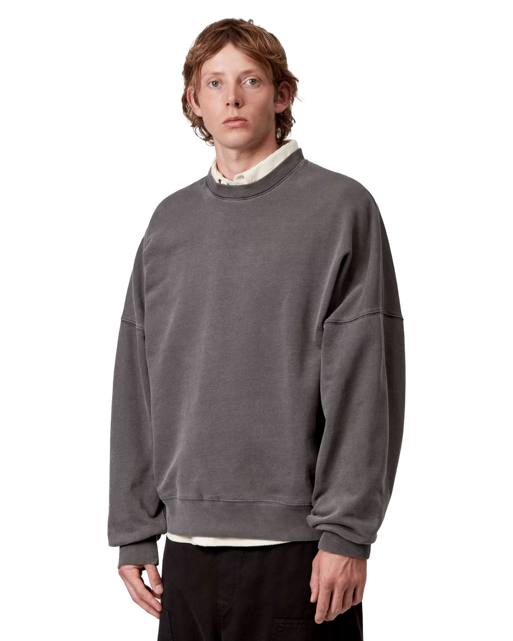 Carhartt Wip RGGD Sweat Black Garment Dyed