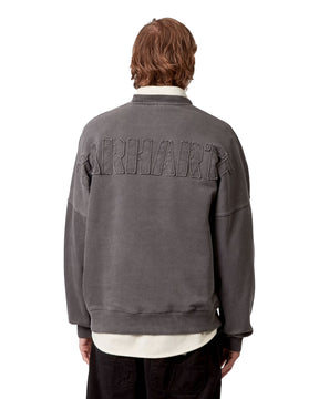 Carhartt Wip RGGD Sweat Black Garment Dyed