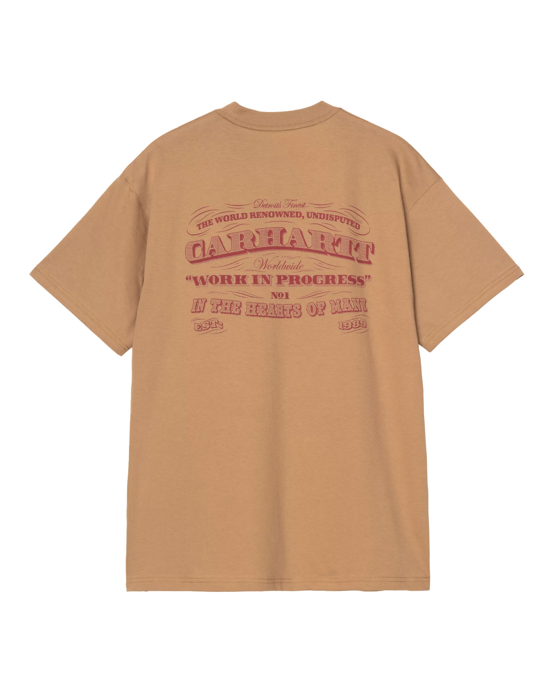 Carhartt Wip S-S 3 One 3 T-Shirt Peanut
