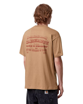 Carhartt Wip S-S 3 One 3 T-Shirt Peanut