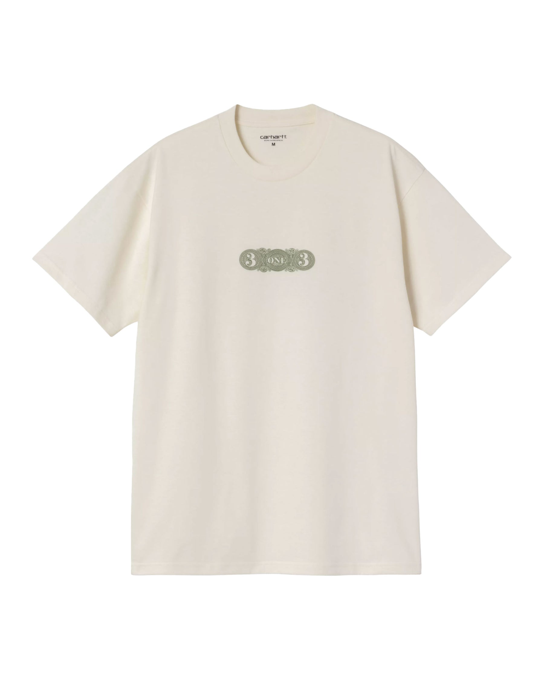 Carhartt Wip S-S 3 One 3 T-Shirt Wax