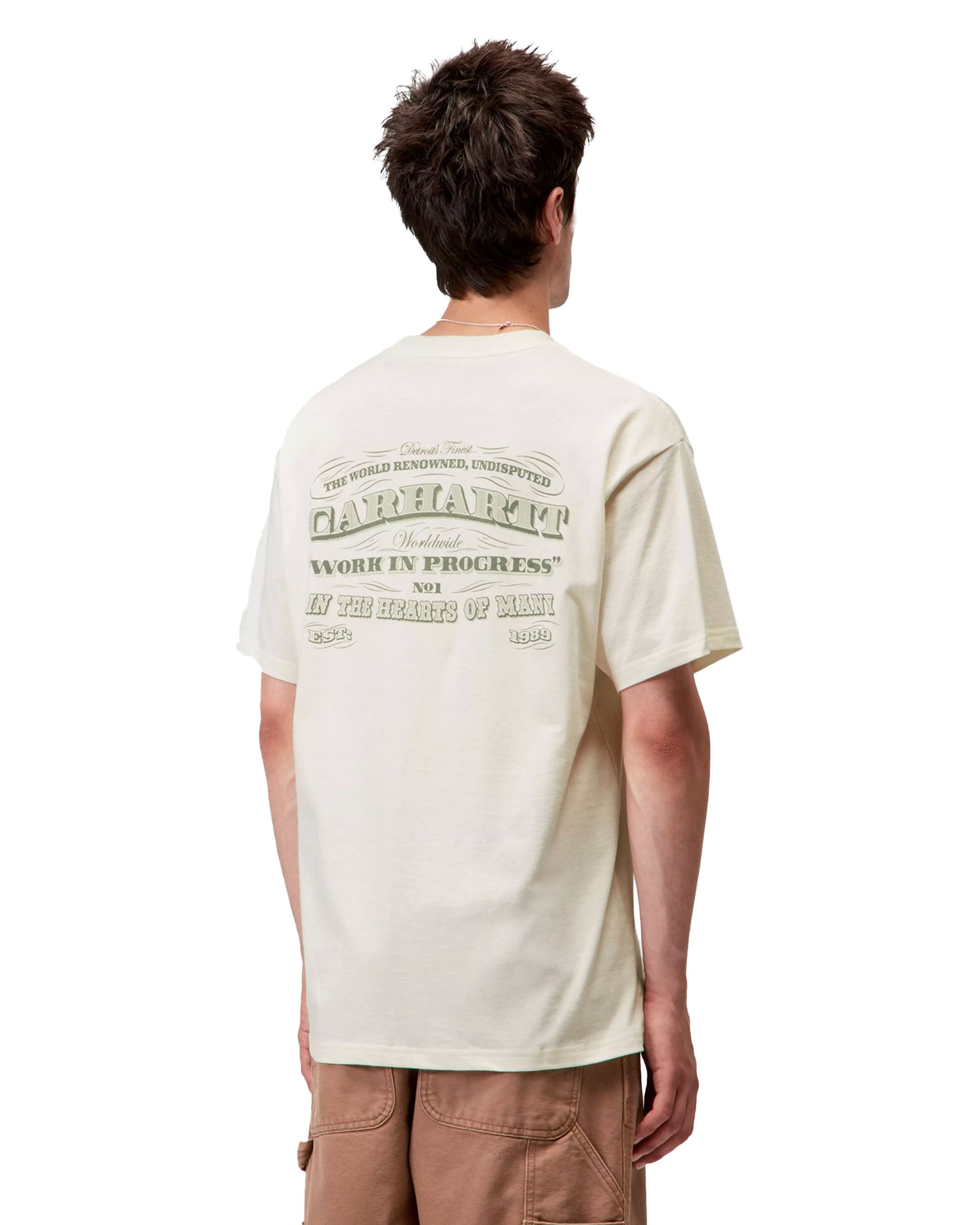Carhartt Wip S-S 3 One 3 T-Shirt Wax