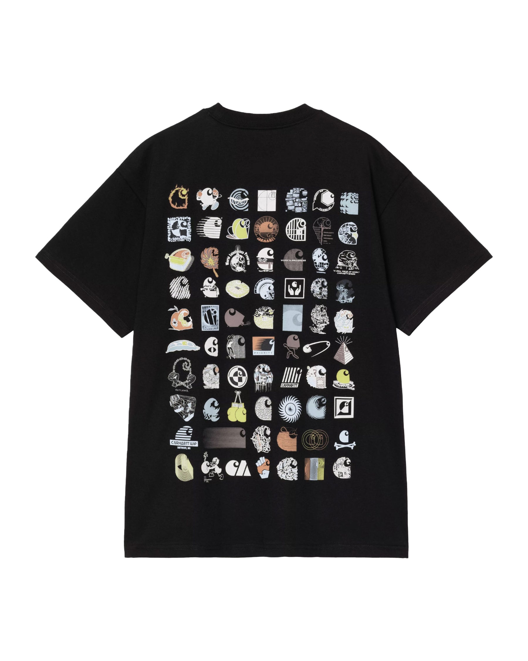 Carhartt Wip S-S C Logo Archive T-Shirt Black