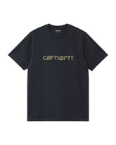 Carhartt Wip Script Blu Scuro
