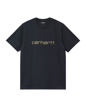 Carhartt Wip Script Blu Scuro