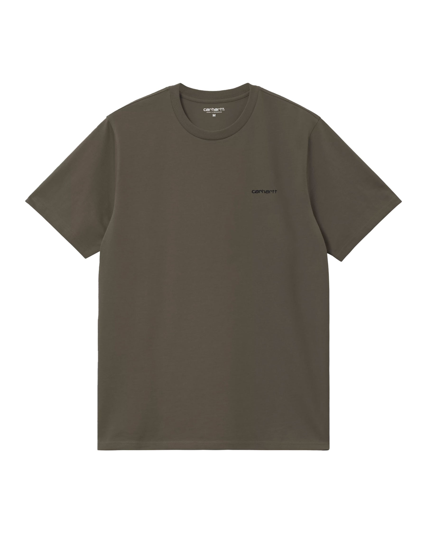 Carhartt Wip Script Embroidery T-Shirt Cypress-Black