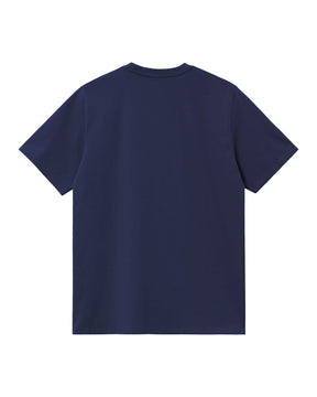 Carhartt Wip Script Embroidery T-Shirt Ink-Air Yellow