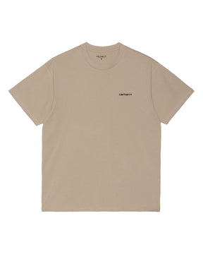Carhartt Wip Script Embroidery T-Shirt Wall-Black