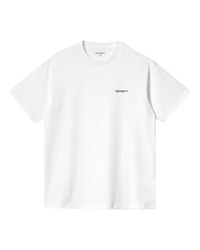 Carhartt Wip Script Embroidery Tee White